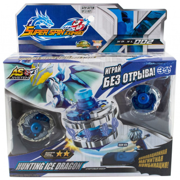 UNT307002 Стартовый набор Super Spin Combo "Hunting Ice Dragon" Sunboy